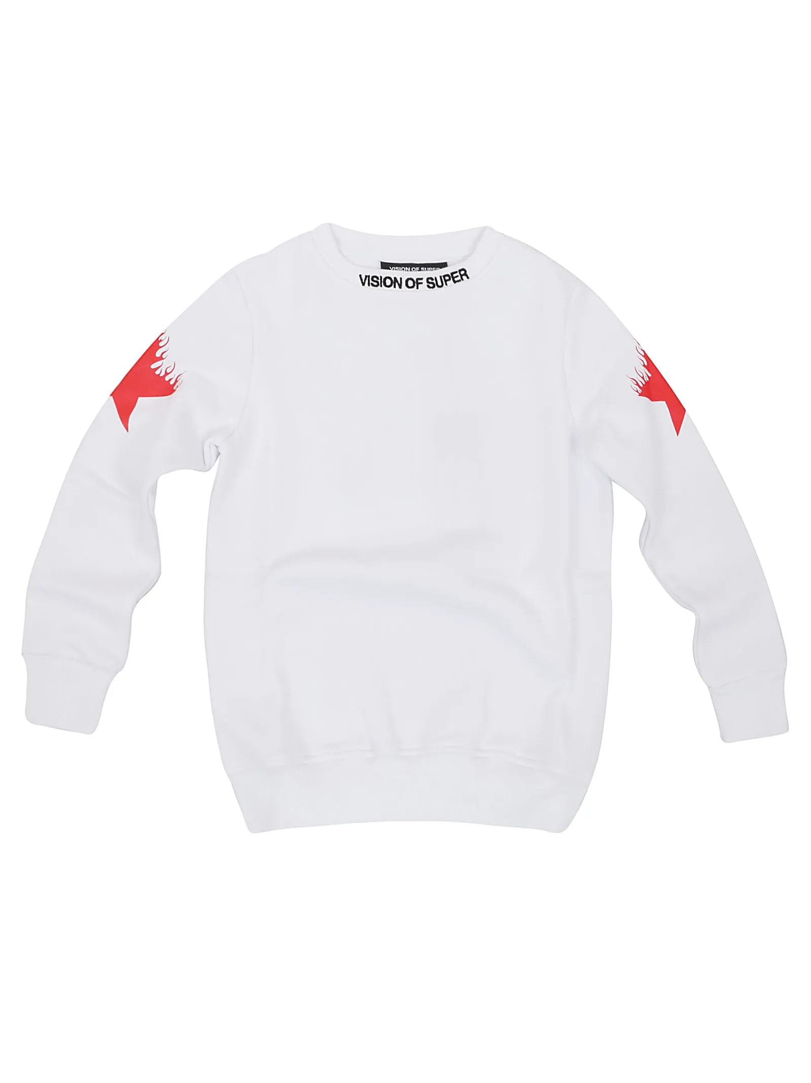 Vision Of Super Kids Star Printed Sweatshirt
