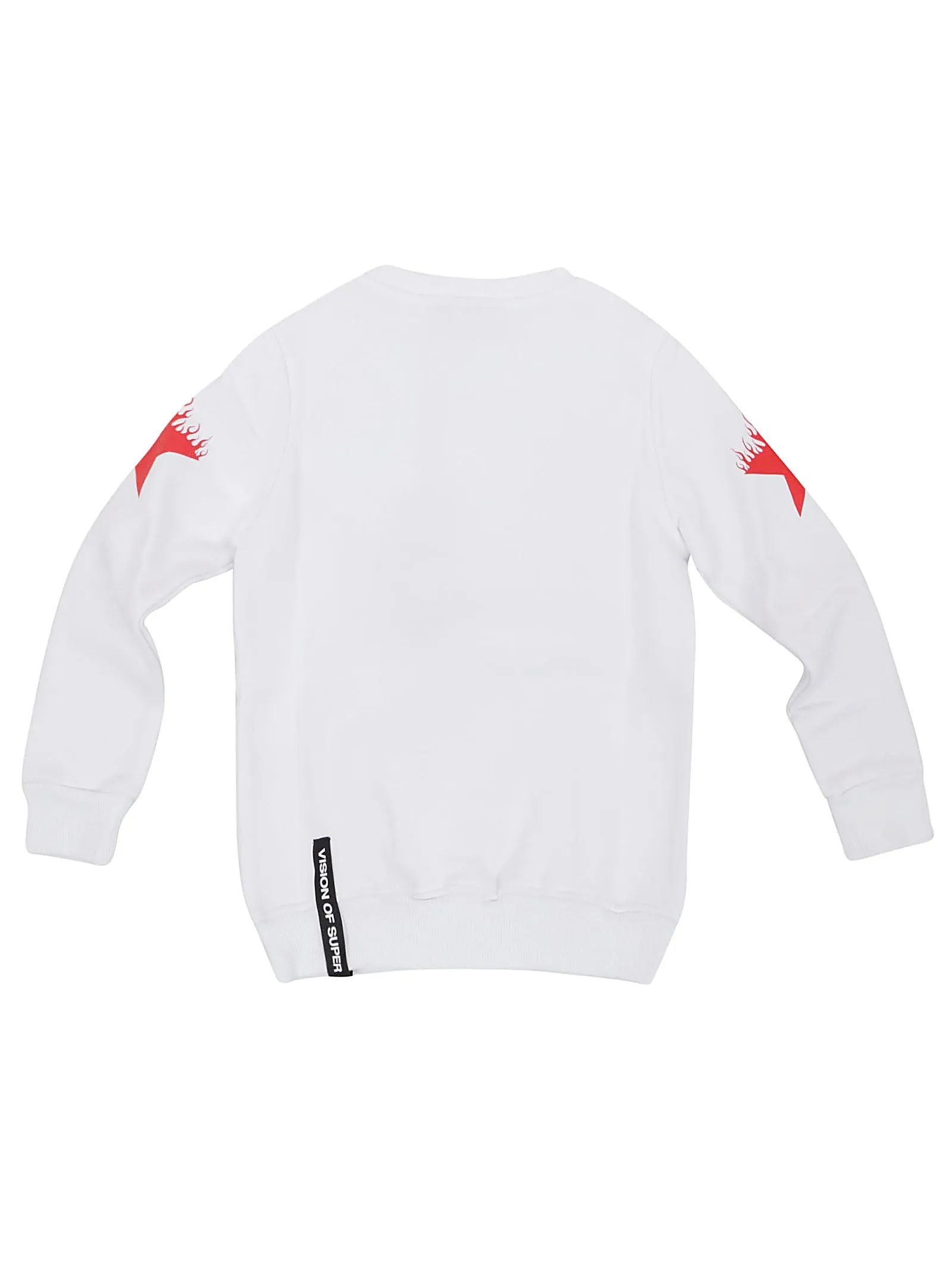 Vision Of Super Kids Star Printed Sweatshirt
