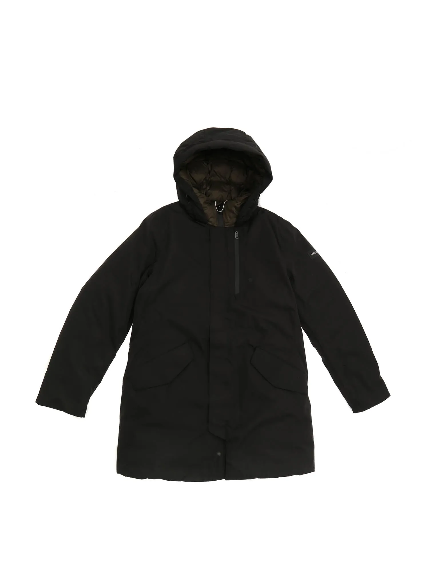 Woolrich Kids Hooded Zipped Parka Coat