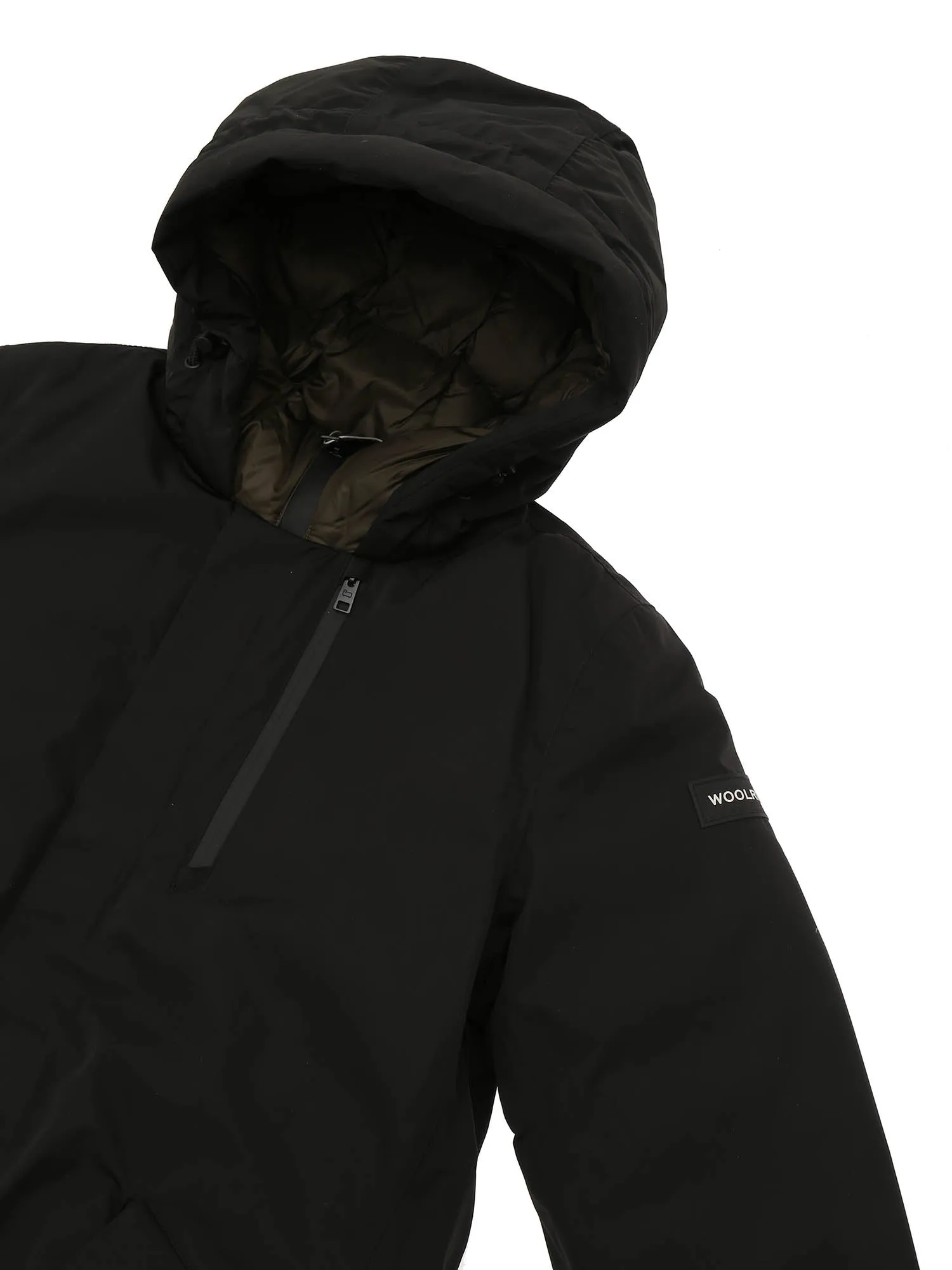 Woolrich Kids Hooded Zipped Parka Coat