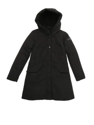 Woolrich Kids Layered Hooded Coat
