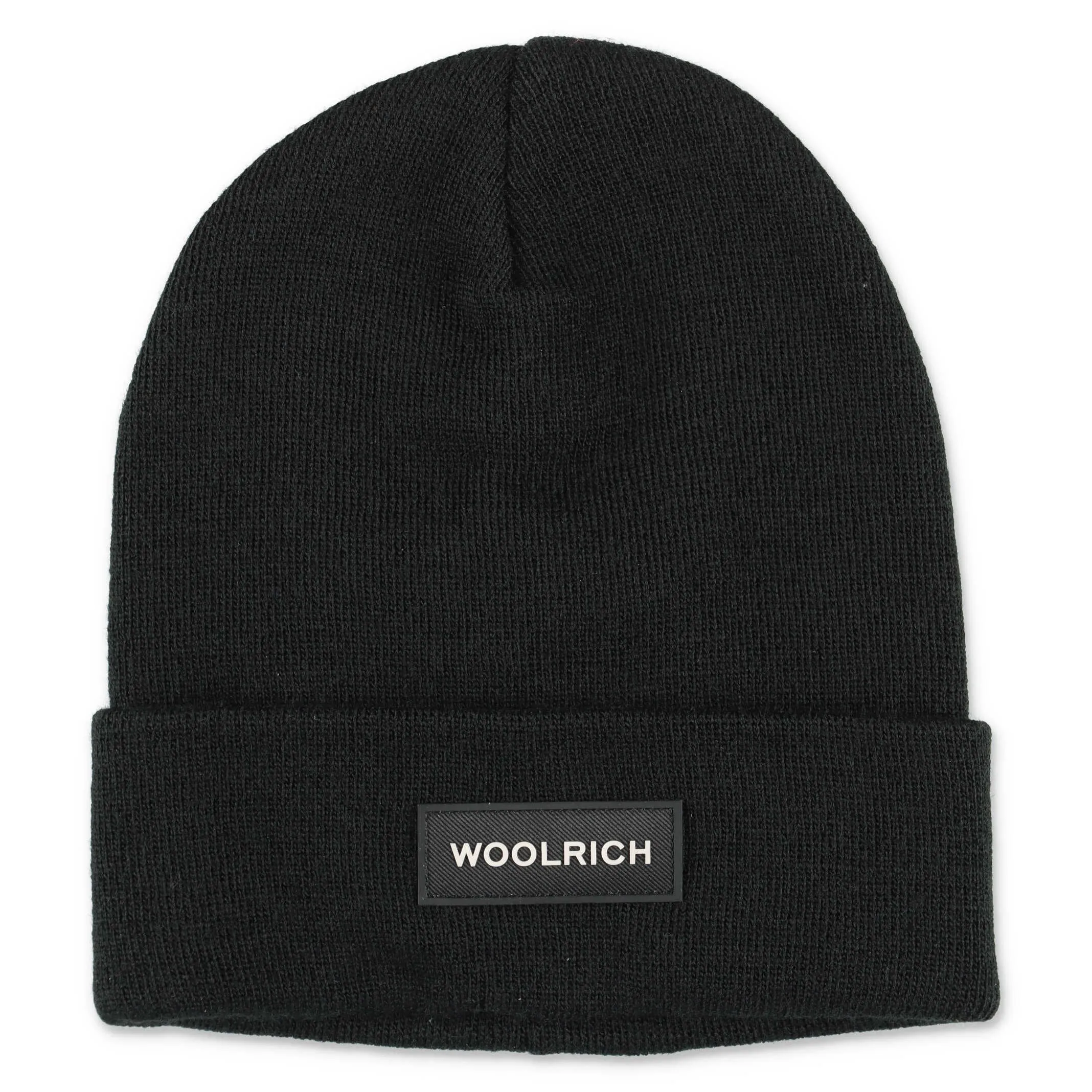 Woolrich Kids Logo Patch Beanie