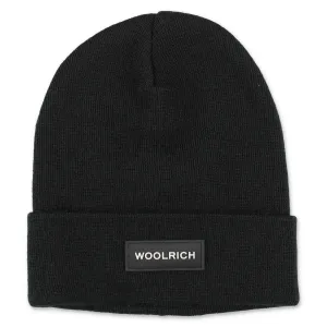 Woolrich Kids Logo Patch Beanie