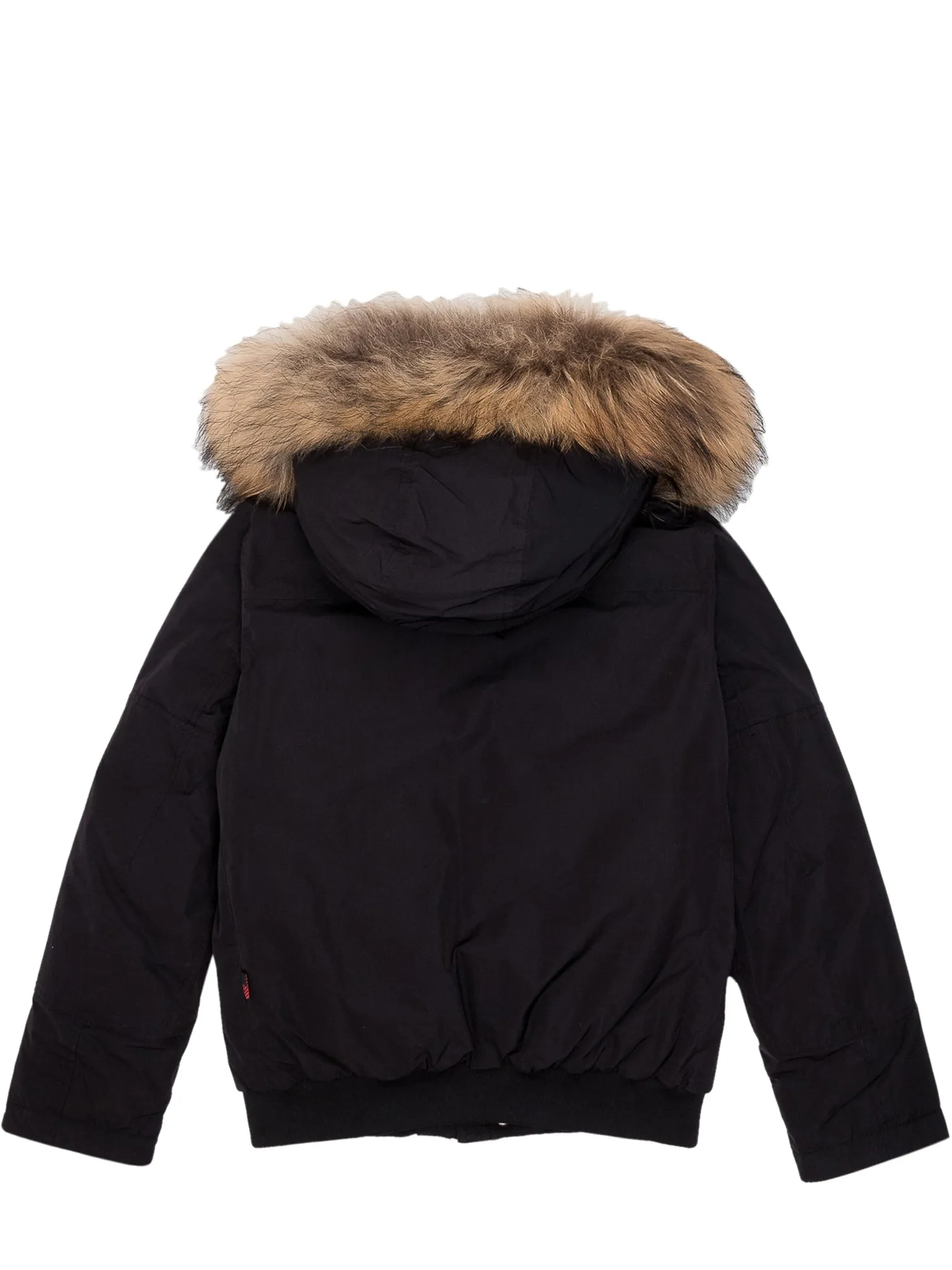 Woolrich Kids Logo Patch Down Jacket