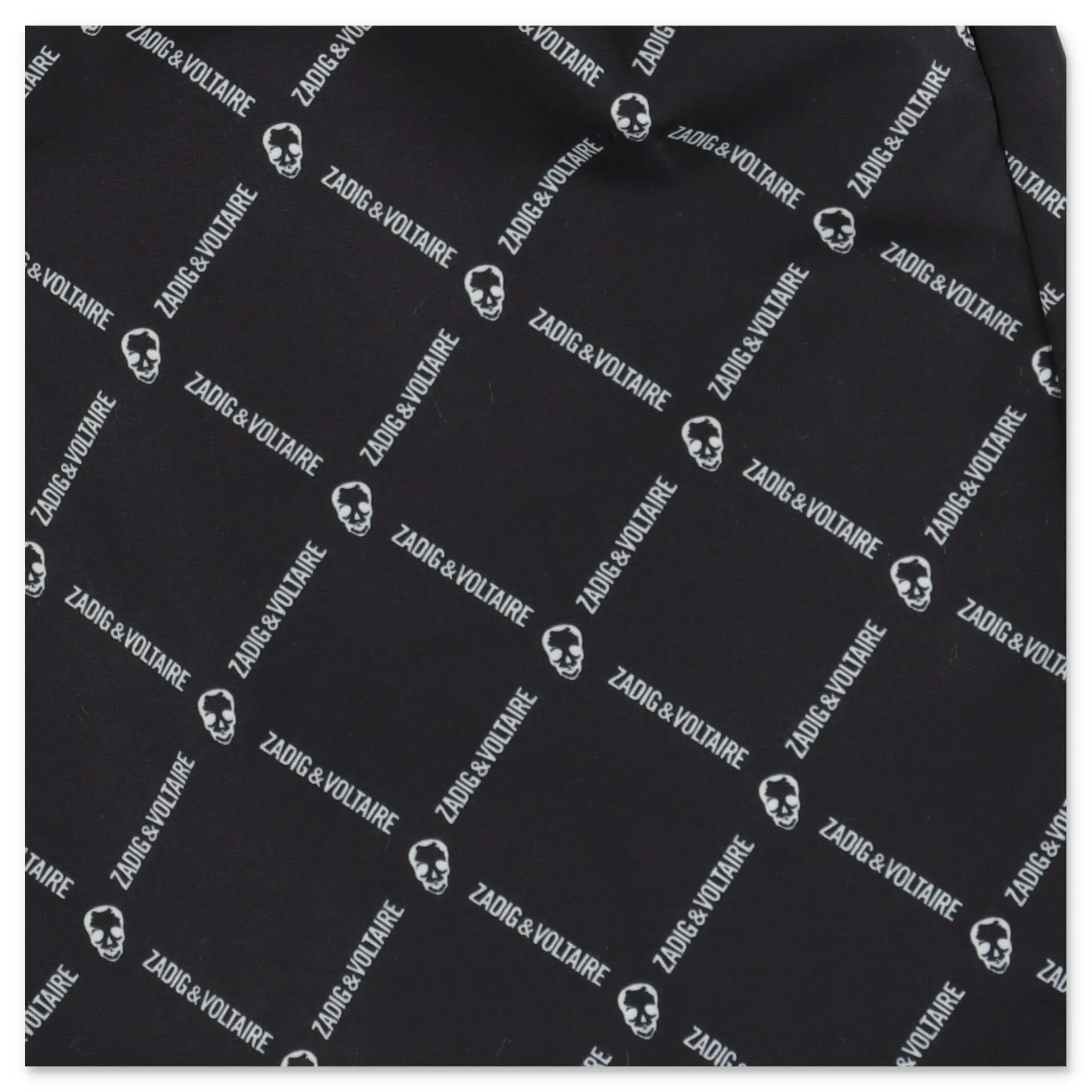 Zadig & Voltaire Kids Logo Check Print Swim Shorts