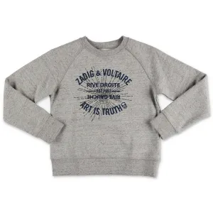 Zadig & Voltaire Kids Logo Printed Sweatshirt
