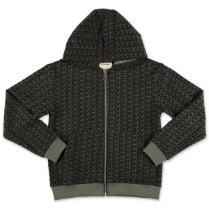Zadig & Voltaire Kids Monogram Hooded Jacket