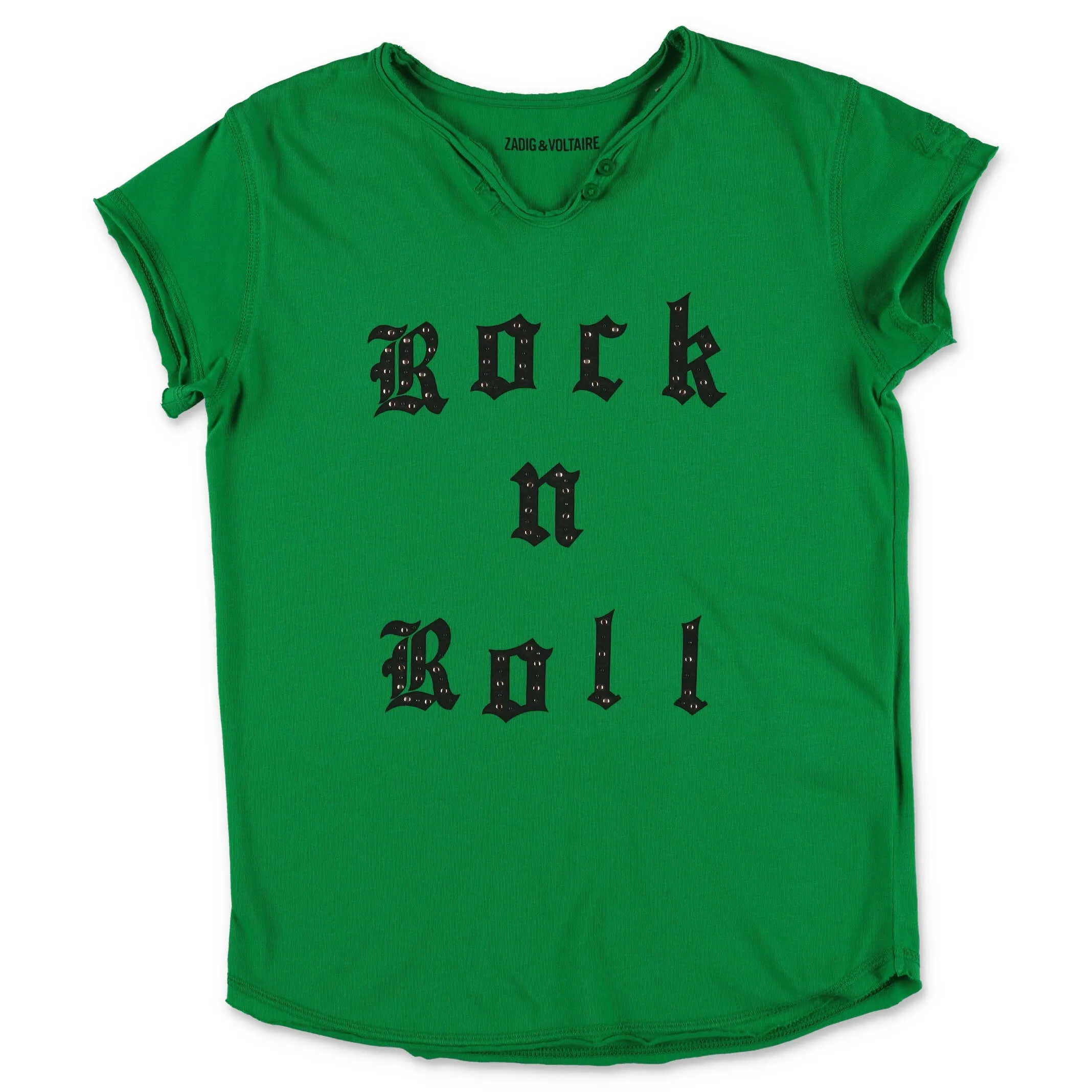 Zadig & Voltaire Kids Rock N Roll Studded Top