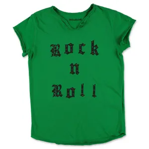 Zadig & Voltaire Kids Rock N Roll Studded Top